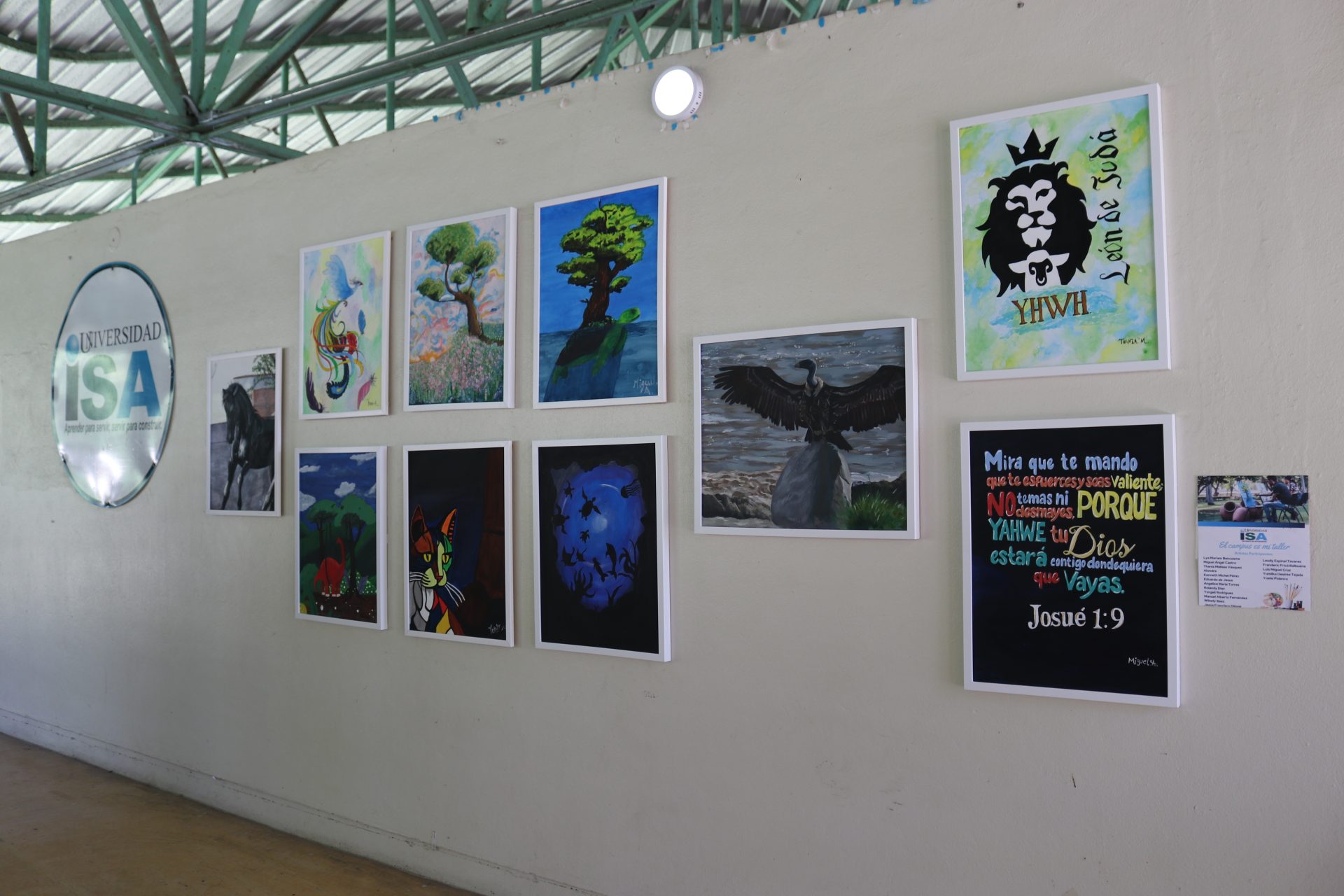 Exposición de Artes Visuales “El campus es mi taller” promueve la creatividad estudiantil - Imagen 3