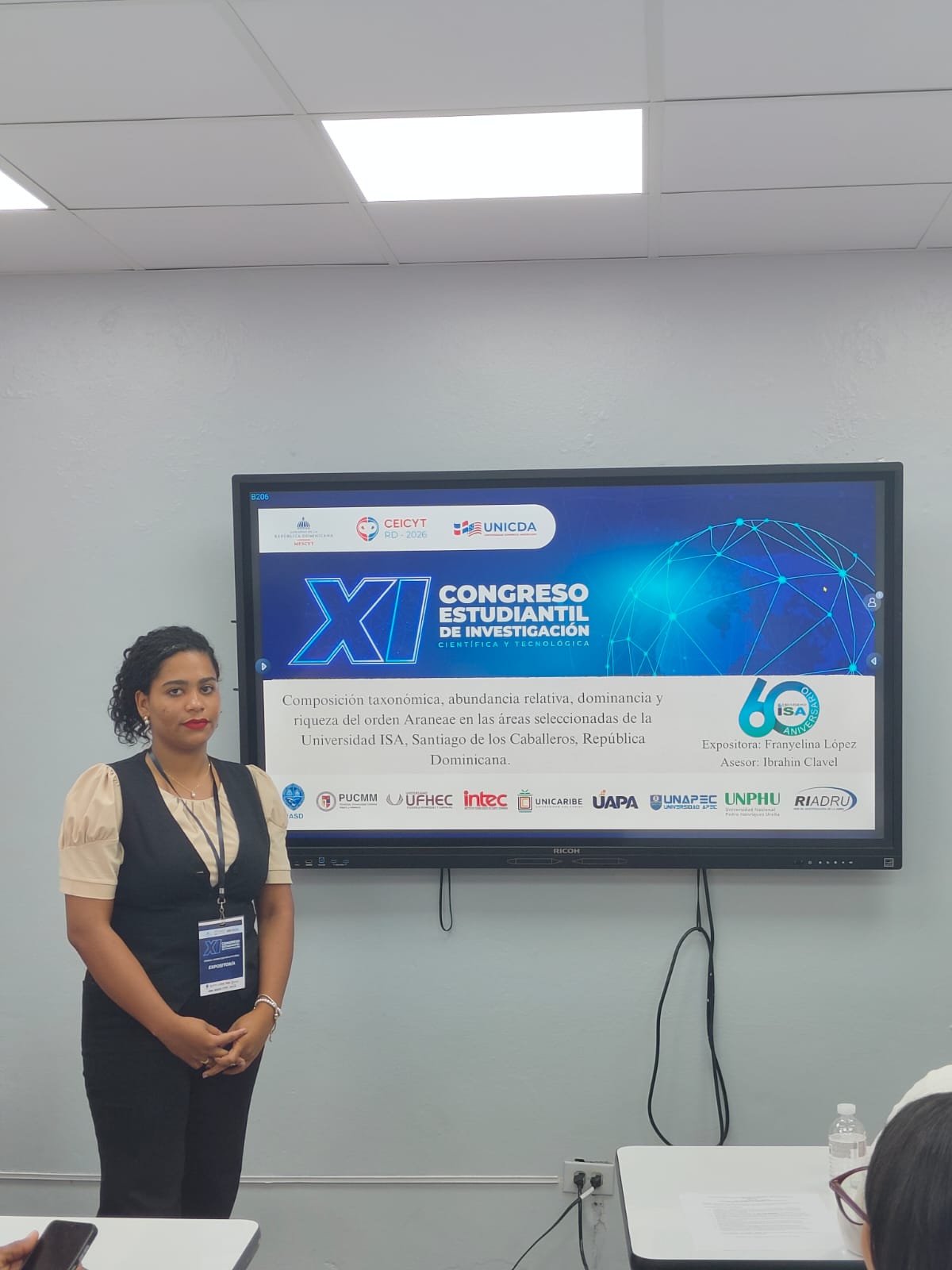 Comunidad universitaria dijo presente en el XI Congreso Estudiantil de Investigación Científica y Tecnológica (CEICYT RD 2026) - Imagen 2