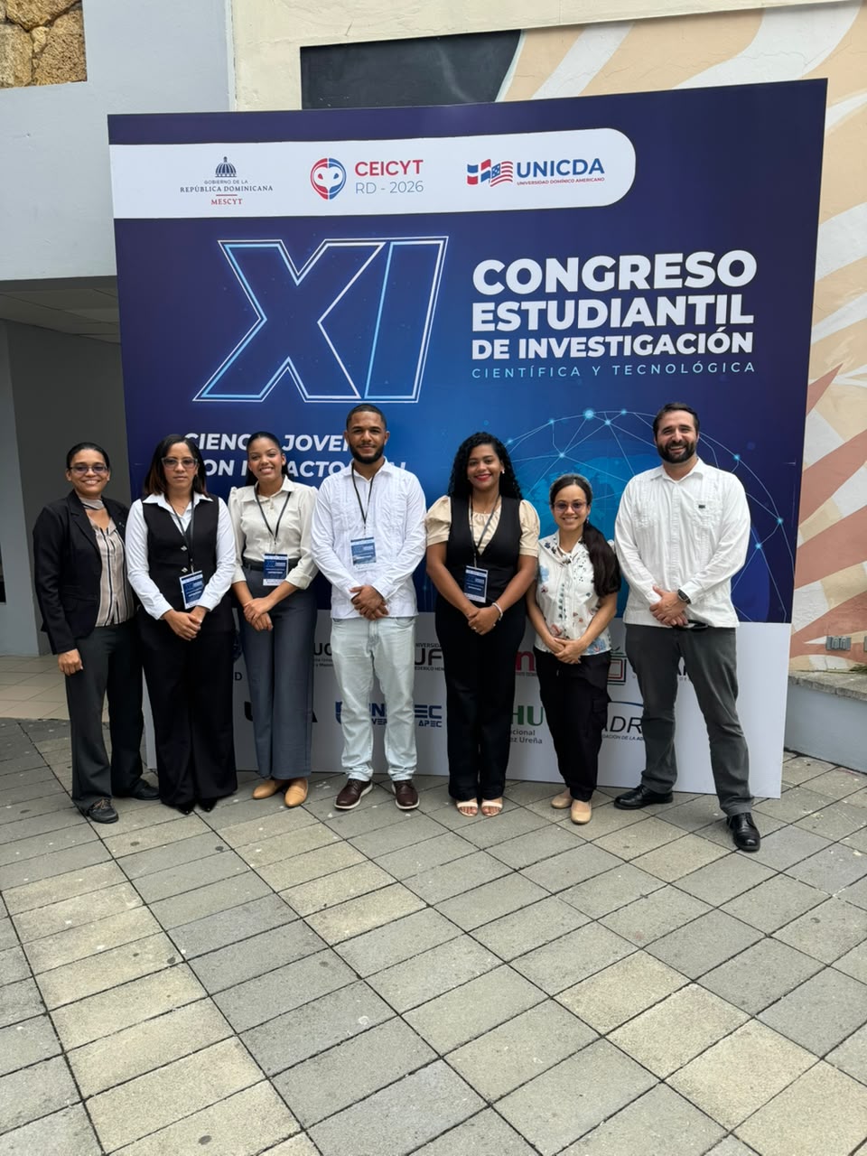 Comunidad universitaria dijo presente en el XI Congreso Estudiantil de Investigación Científica y Tecnológica (CEICYT RD 2026)